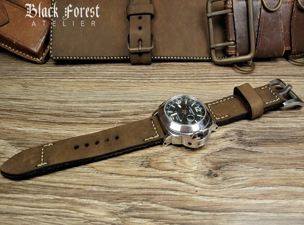 BF26 Vintage Ammo Style Strap size 22mm/24mm/26mm/28mm – image 7